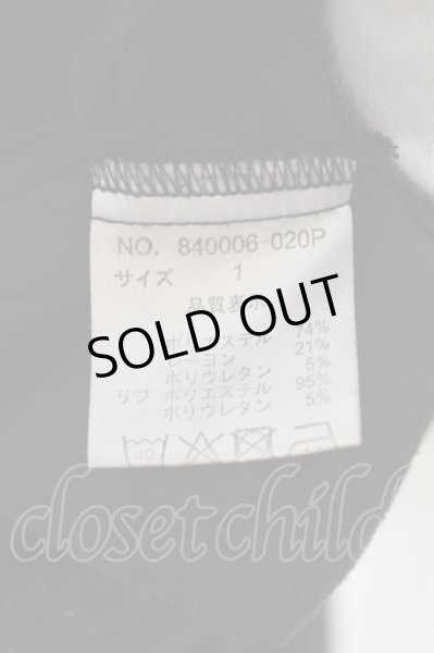 画像3: NO ID. / TRイージーバギートラウザーズパンツ 1 ブラック O-24-09-25-012-NO-pa-YM-ZT178 (3)