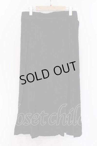 画像3: NO ID. BLACK / プリーツラップスカート ONE  O-24-09-25-016-NO-pa-YM-ZT423 (3)