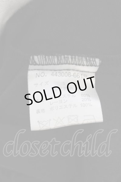 画像3: NO ID. / TRツイル2タックサルエルトラウザーズパンツ 1 ブラック O-24-09-25-020-NO-pa-YM-ZT423 (3)