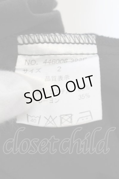 画像3: NO ID. BLACK / ラップバギーパンツ 2 ブラック O-24-09-25-021-NO-pa-YM-ZT178 (3)