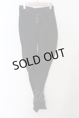 5351pour les Hommes / スーパーロングバナナストレッチパンツ 44 ブラック O-24-09-25-022-53-pa-YM-ZT132