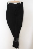 画像4: 【WINTERセール】5351pour les Hommes / スーパーロングバナナストレッチパンツ 44 ブラック O-24-09-25-022-53-pa-YM-ZT132 (4)