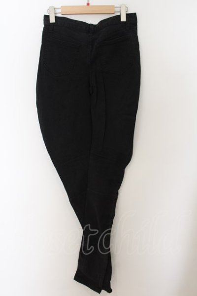 画像4: 【WINTERセール】5351pour les Hommes / スーパーロングバナナストレッチパンツ 44 ブラック O-24-09-25-022-53-pa-YM-ZT132