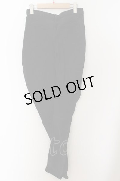 画像4: 5351pour les Hommes / スーパーロングバナナストレッチパンツ 44 ブラック O-24-09-25-022-53-pa-YM-ZT132 (4)