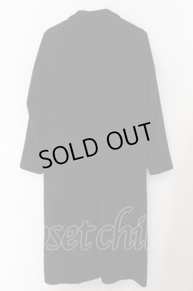 画像2: NO ID. / ロングチェスターコート 1 ブラック O-24-09-25-024-NO-ou-YM-ZT421 (2)