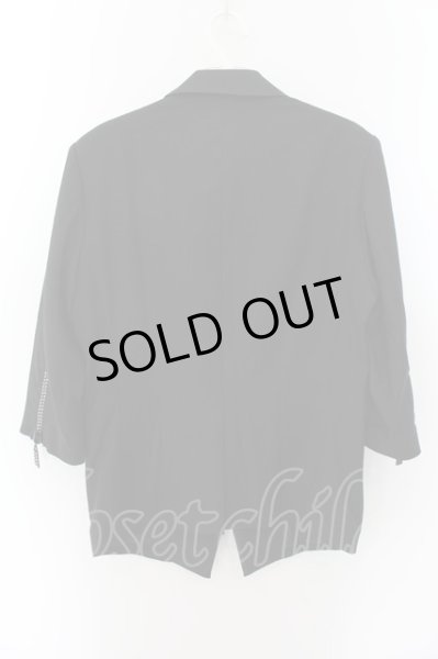 画像2: CIVARIZE / ラインストーンSSテーラードジャケット 44 ブラック O-24-09-26-004-CI-ja-YM-OS (2)