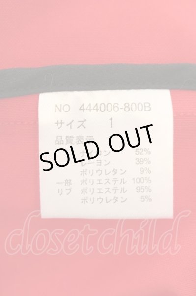 画像3: NO ID. BLACK / チェッカーフラッグライントラックジャケット 1 レッド O-24-09-26-046-NO-ja-YM-ZT066 (3)