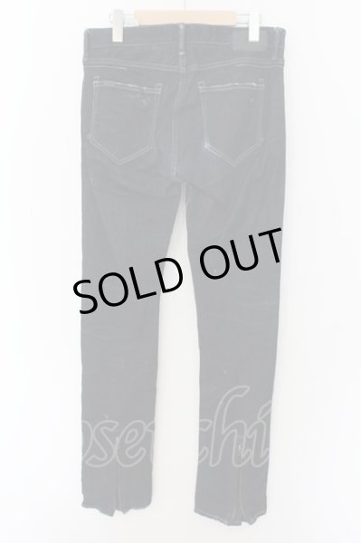 画像2: CIVARIZE / Spoil裾ZIPコーティングダメージデニムスキニーパンツ 44 インディゴ O-24-09-26-067-CI-pa-YM-OS (2)