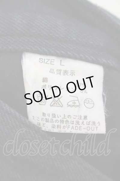 画像3: MIDAS / コーティングデストロイライダースデニムパンツ L ブラック O-24-09-26-072-MI-pa-YM-OS (3)