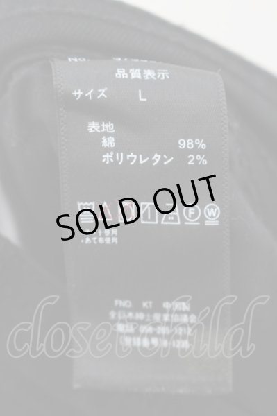 画像3: CavariA / 立体加工ストレッチスキニーデニムパンツ 46 ブラック O-24-09-26-074-Ca-pa-YM-ZT417 (3)