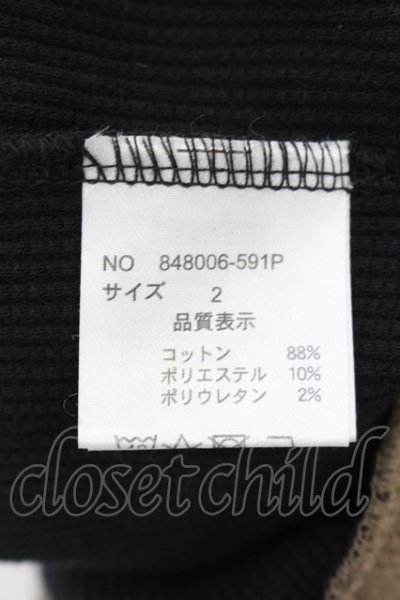 画像3: 【WINTERセール】NO ID. / スイッチングサーマルレギンスパンツ 2 カーキｘブラック O-24-09-26-080-NO-pa-YM-ZT161