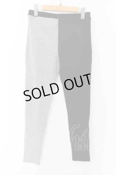 画像2: NO ID. / スイッチングサーマルレギンスパンツ 2 ブラックｘグレー O-24-09-26-081-NO-pa-YM-ZT415 (2)