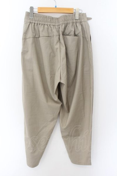 画像2: NO ID. BLACK / グルカバルーンイージートラウザーパンツ 1 ベージュ O-24-09-26-082-NO-pa-YM-ZT177 (2)