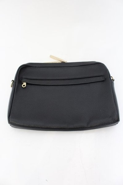 画像2: Moonage Devilment（清春） / カウレザーシボ加工クラッチバッグ  ブラックｘゴールド O-24-09-26-086-MO-ba-YM-ZT-MK001 (2)