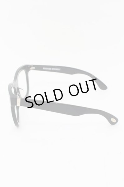 画像3: Moonage Devilment（清春） / ウェリントンサングラス  ブラックｘゴールドｘクリアレンズ O-24-09-26-087-MO-za-YM-OS (3)