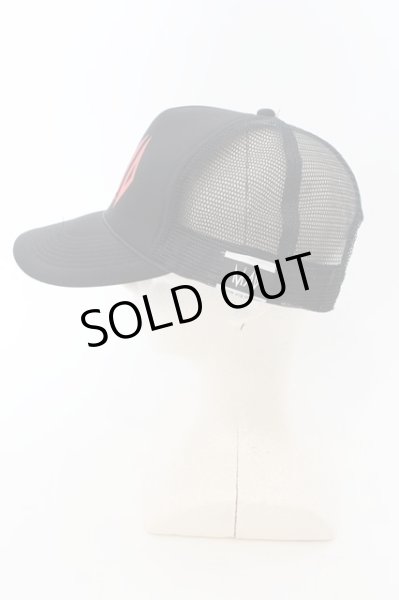 画像2: Moonage Devilment（清春） / MAD ロゴキャップ  ブラックｘレッド O-24-09-26-093-MO-za-YM-OS (2)