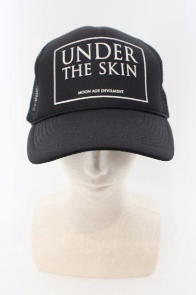 画像2: Moonage Devilment（清春） / UNDER THE SKIN メッシュキャップ  ブラック O-24-09-26-097-MO-za-YM-ZT286 (2)