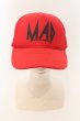 画像2: Moonage Devilment(清春) / MADロゴメッシュキャップ  レッド O-24-09-26-104-MO-za-YM-ZT252 (2)