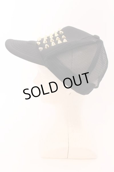 画像3: Moonage Devilment（清春） / スパイクスタッズキャップ  ブラックｘゴールド O-24-09-26-105-MO-za-YM-ZT292 (3)