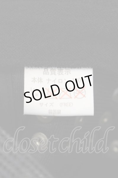 画像5: Moonage Devilment（清春） / スパイクスタッズキャップ  ブラックｘゴールド O-24-09-26-105-MO-za-YM-ZT292 (5)