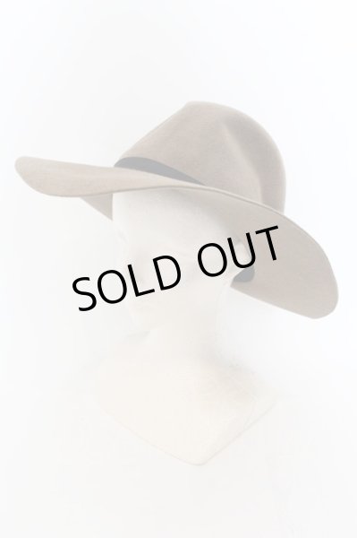 画像1: Moonage Devilment（清春） / ラビットファーロングブリムハット  ブラウン O-24-09-26-108-MO-za-YM-ZT018 (1)