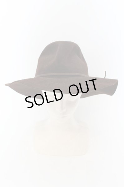 画像2: Moonage Devilment（清春） / ラビットフェルトハット  ダークブラウン O-24-09-26-109-MO-za-YM-ZT495 (2)