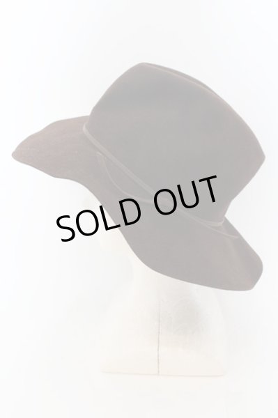 画像3: Moonage Devilment（清春） / ラビットフェルトハット  ダークブラウン O-24-09-26-109-MO-za-YM-ZT495 (3)