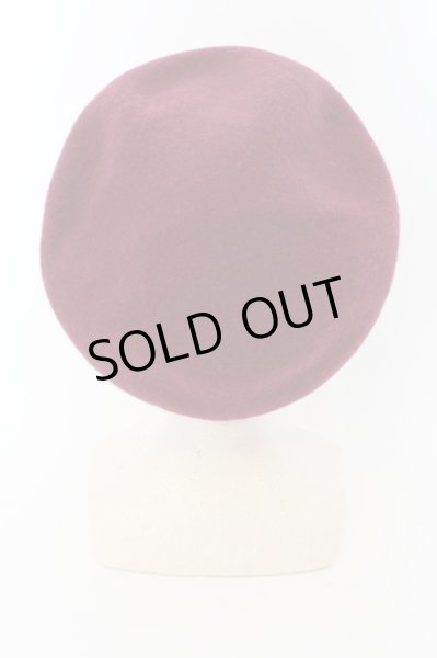 画像3: NO ID. / ホールリブウールベレー ONE ワイン O-24-09-26-110-NO-za-YM-ZT411 (3)