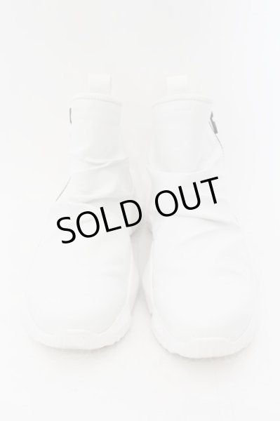 画像2: NO ID. / シンセティックレザーハイカットスニーカー 42（アウトソール31cm) ホワイト O-24-09-26-111-NO-sho-YM-ZT1000 (2)