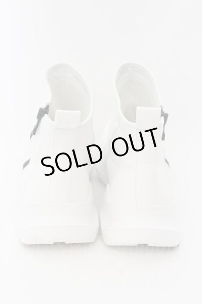 画像4: NO ID. / シンセティックレザーハイカットスニーカー 42（アウトソール31cm) ホワイト O-24-09-26-111-NO-sho-YM-ZT1000 (4)