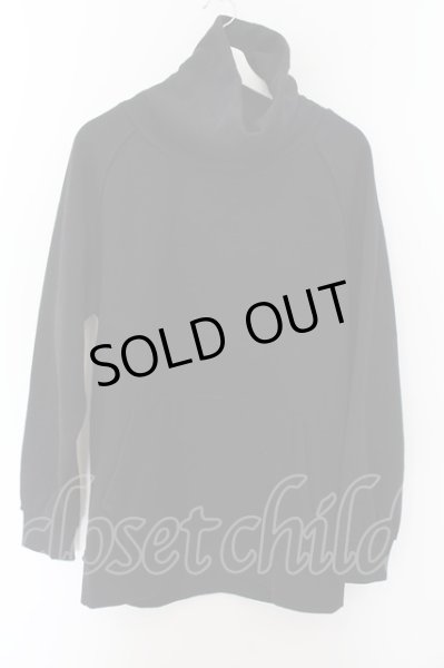 画像1: NO ID. / TC起毛裏毛オフタートルPOプルオーバー 1 ブラック O-24-09-26-018-NO-to-YM-ZT081 (1)