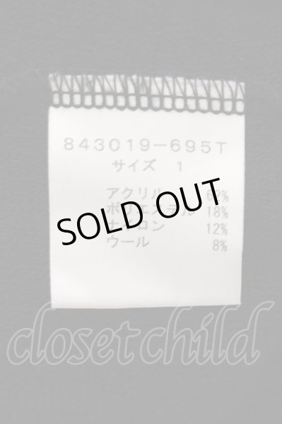 画像3: NO ID. / ビキューレラムパイルタートルネックプルオーバーニット 1 ブラック O-24-09-26-019-NO-to-YM-ZT404 (3)