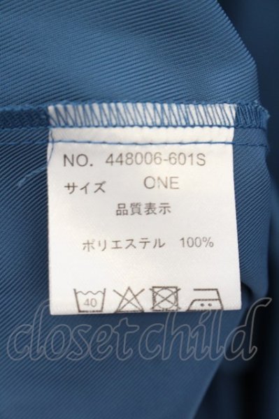 画像3: NO ID. BLACK / BIGロングミリタリーシャツ ONE ブルー O-24-09-26-021-NO-sh-YM-ZT081 (3)