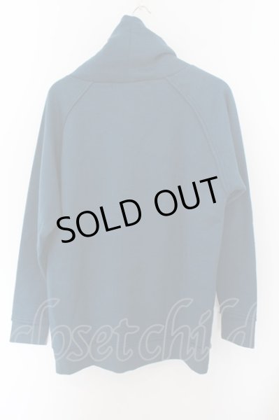 画像2: NO ID. / 起毛裏毛オフタートルPOプルオーバー 1 ブルー（グリーン系） O-24-09-26-022-NO-to-YM-ZT081 (2)