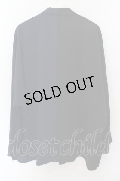 画像2: NO ID. / ドルマンスリーブダブルブレスト ONE ネイビーｘブラック O-24-09-26-024-NO-ja-YM-ZT448 (2)