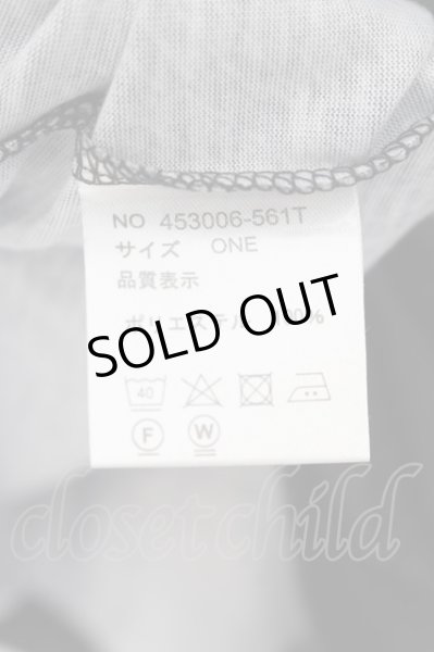 画像3: NO ID. BLACK / ネックギャザータートルネックロンTカットソー ONE ブラックミックス O-24-09-26-028-NO-to-YM-ZT049 (3)