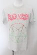 画像1: NO ID. BLACK / JSFグラデーションワイヤープリントC/N-Tシャツ 1 ライトグレー O-24-09-26-031-NO-ts-YM-ZT049 (1)