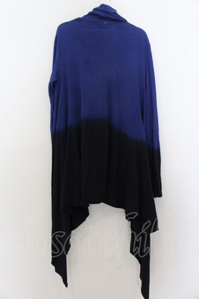 画像3: CIVARIZE / グラデーショントッパーカーディガン 44 パープル寄りブルー×ブラック O-24-09-27-032-CI-to-OW-ZT088 (3)