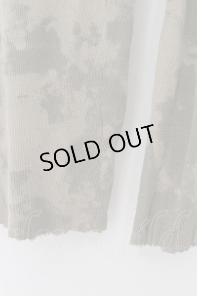 画像3: 14th Addiction / ショットガンテレコ ムラ染めカットソー 1 カーキ O-24-09-27-036-14-to-YM-OS (3)