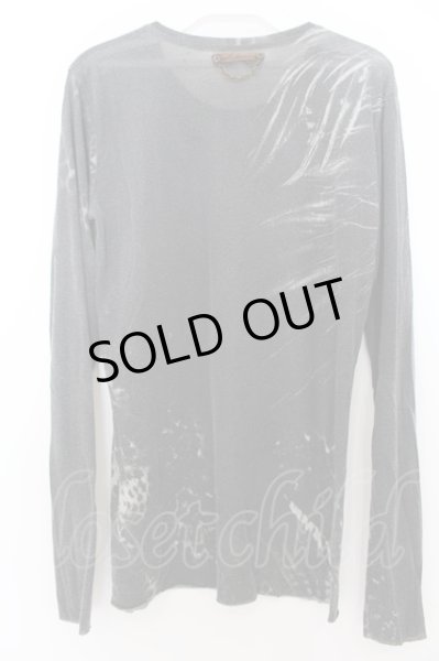 画像4: 14th Addiction / アニマルプリントカットソー 0（レディース） グレー O-24-09-27-038-14-to-YM-OS (4)