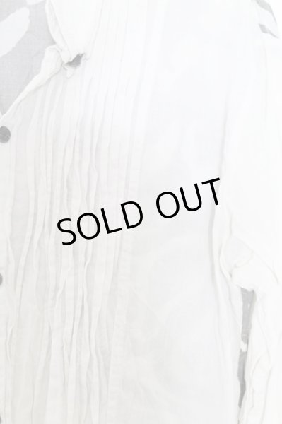 画像2: KMRii / Print Tuck Shirt　シャツ 1 ライム O-24-09-27-041-KM-sh-YM-OS (2)