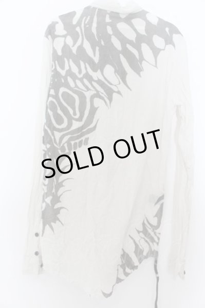 画像4: KMRii / Print Tuck Shirt　シャツ 1 ライム O-24-09-27-041-KM-sh-YM-OS (4)