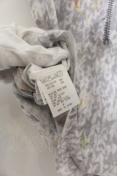 画像3: maxsix / ZIP LIP Tシャツ S グレー系 O-24-09-27-044-ma-ts-YM-ZT088 (3)