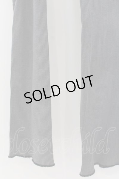 画像2: LGB / HARD RIB/LSC　テレコカットソー 0（レディース） チャコールグレー O-24-09-27-046-LG-to-YM-OS (2)