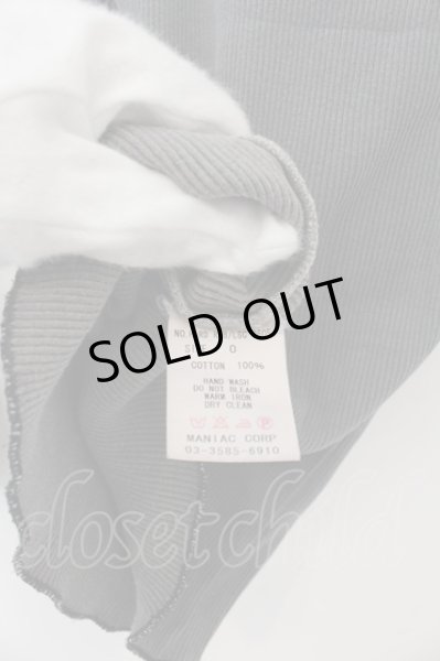 画像4: LGB / HARD RIB/LSC　テレコカットソー 0（レディース） チャコールグレー O-24-09-27-046-LG-to-YM-OS (4)