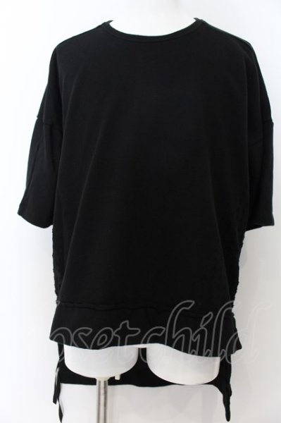画像3: KMRii / World's End Social Club S/Sトップス ONE ブラック O-24-09-27-047-KM-sh-YM-ZT232 (3)