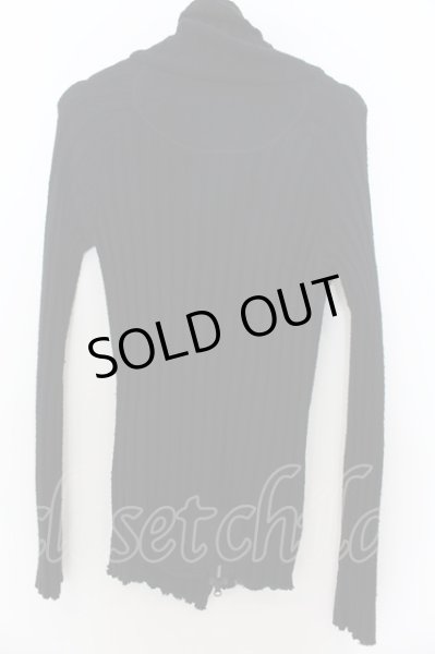 画像4: LGB / 4ｘ4/ZIP UP-2/M リブハイネックニット【メンズ1】 1 ブラック O-24-09-27-005-LG-to-YM-OS (4)