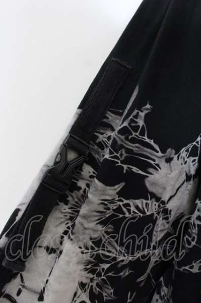 画像2: KMRii / TIE DYE BAMBOO PULLOVER トップス 2 ブラック O-24-09-27-048-KM-sh-YM-ZT071 (2)
