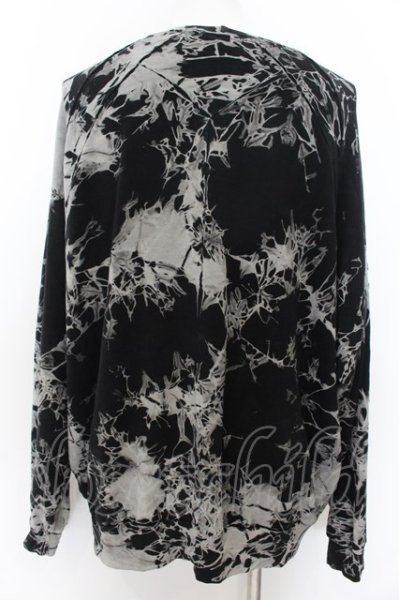 画像4: KMRii / TIE DYE BAMBOO PULLOVER トップス 2 ブラック O-24-09-27-048-KM-sh-YM-ZT071 (4)