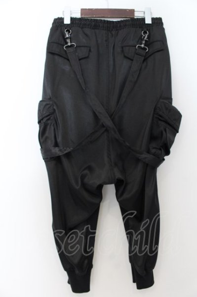 画像3: CIVARIZE / Able サテンサルエルパンツ 44 ブラック O-24-09-27-049-CI-pa-OW-ZT113 (3)